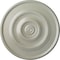 Ekena Millwork Dylar Ceiling Medallion (Fits Canopies up to 6 1/4"), Hand-Painted Flash Copper, 30"OD x 2 1/4"P CM30DYFCS - alternate 1